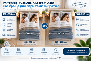 Матрас 160&times;200 или 180&times;200: что лучше для пары и как выбрать размер фото