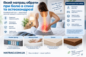 Какой матрас выбрать при боли в спине и остеохондрозе: практические советы фото