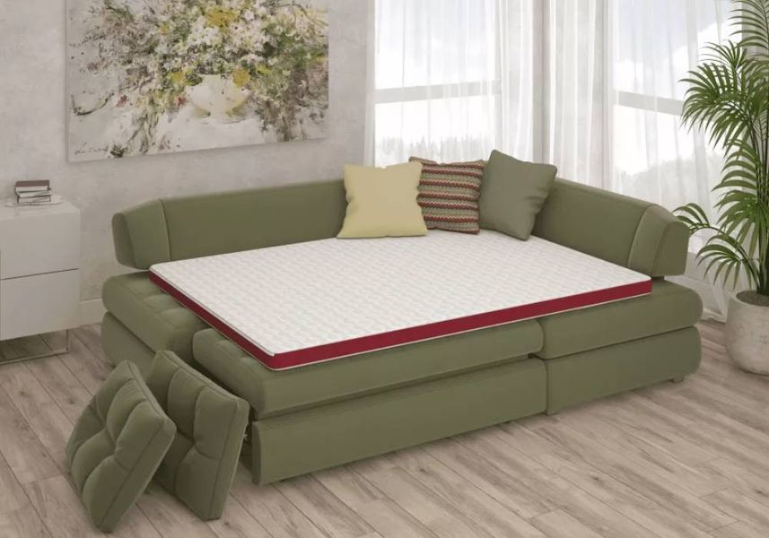 Ортопедичний матрац Топер (Футон) Flip Granat Cocos - Фліп Гранат Кокос 70x190 24076123 фото