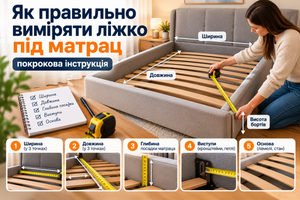 Как правильно измерить кровать под матрас: пошаговая инструкция фото