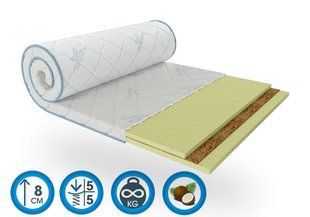 Мініматрац (топер) Sleep&Fly mini Flex Kokos жаккард 70x190 01166910 фото